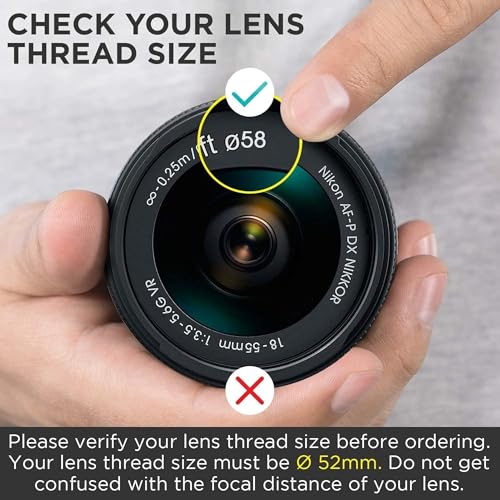 waka 58mm MC UV Filter - Ultra Slim 16 Layers Multi Coated Ultraviolet - size: 58mm