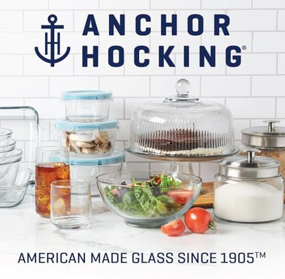 Anchor Hocking Batter Bowl, 2 Quart Glass Mixing Bowl - color: Clear, size: 1 Count