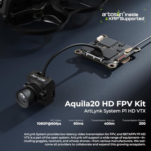 BETAFPV Aquila20 HD Kit Built-in HD Digital VTX P1 FPV Drone Advanced RTF