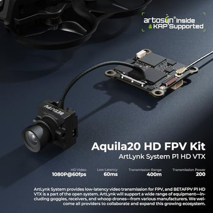 BETAFPV Aquila20 HD Kit Built-in HD Digital VTX P1 FPV Drone Advanced RTF