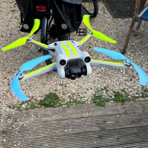 Master Airscrew Stealth Propellers for DJI Mini 3 Pro & Mini 4 Pro - Blue, 4 propellers in Set - color: Blue