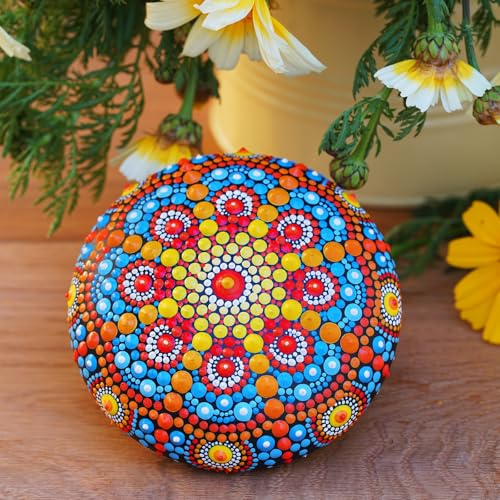Weysat 44 Pcs Mandala Rock Painting Tools Mandala Dotting Kit DIY Crafts
