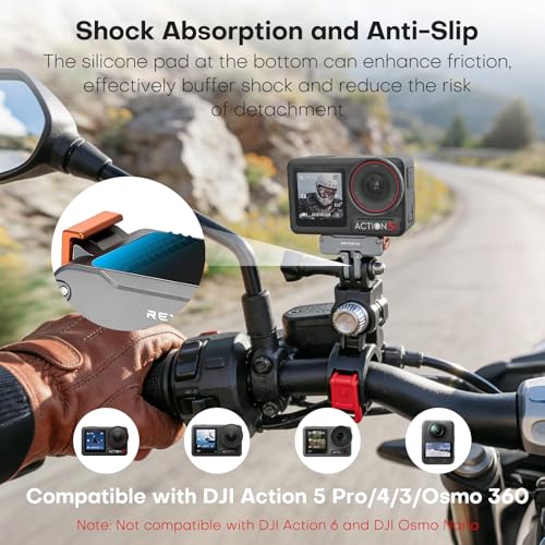 REYGEAK 360° Magnetic Quick Release Mount for DJI Osmo 360 Action 5 pro/4/3 - color: for Osmo 360 /Action 5 pro/4/3