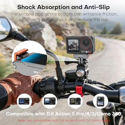 REYGEAK 360° Magnetic Quick Release Mount for DJI Osmo 360 Action 5 pro/4/3 - color: for Osmo 360 /Action 5 pro/4/3