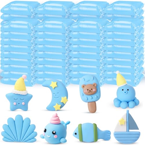 VioraWhite 72 Pcs 38oz Air Dry Clay Bulk Modeling Clay,Sky Blue - color: Sky Blue
