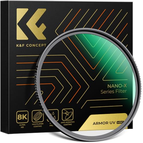 K&F CONCEPT 72mm Explosive-Proof UV Lens Protection Filter 28 Multi-Coated - size: 72mm