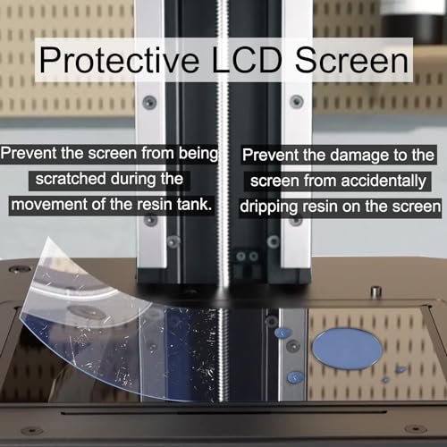 5PCS LCD Screen Protector Film: Scratch-Resistant High Light Transmittance Protective Films for Phrozen Sonic Mini 8K/8KS LCD Resin 3D Printer,7.1″ - size: 7.1 inch