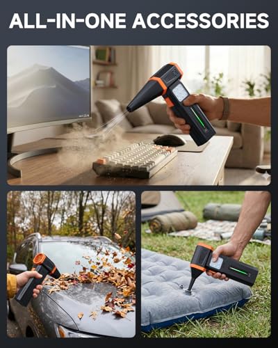 Compressed Air Duster Powerful 40MM Brushless Motor Electric Air Duster