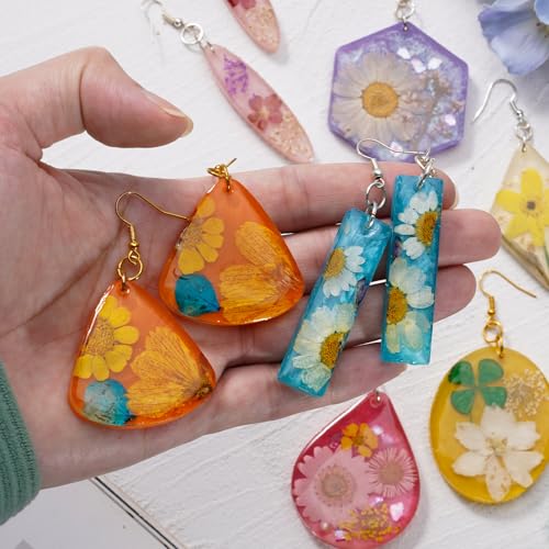 LET'S RESIN Earring Resin Molds, 171Pcs Jewelry Making Kit - color: Geometric Earring Molds