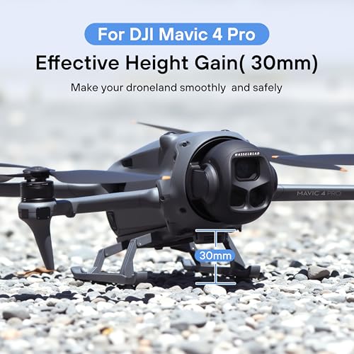 STARTRC Landing Gear for DJI Mavic 4 Pro Accessories, Foldable Extended Quick Release Drone Protector for DJI Mavic 4 Pro Fly More Combo