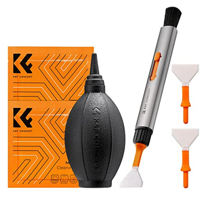 K&F CONCEPT 6 in 1 Camera Cleaning Kit for Canon Nikon Camera Clean