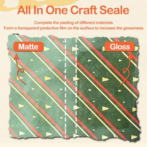 1DFAUL Crafts Sealer Gloss Finish, 200ml All Purpose Craft Glue - style: A1 Gloss