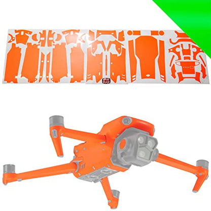 WRAPGRADE Skin Compatible with DJI Mavic 3 Pro (NEON Green) - color: Neon Green / Pro