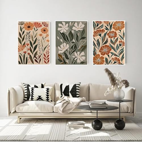3 Pack Boho Diamond Art Kits for Adults Diamond Painting Kit for Beginner - color: DP03294