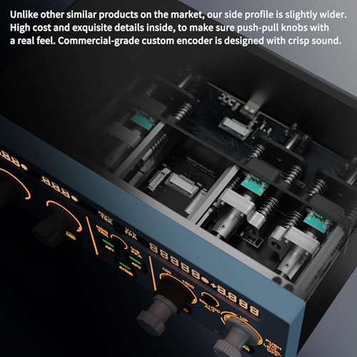 MiYee Wingflex A320 FCU CUBE Flight Simulator Control Unit A320 Panel Game Simulator Plug-and-Play Real Aircraft Feel
