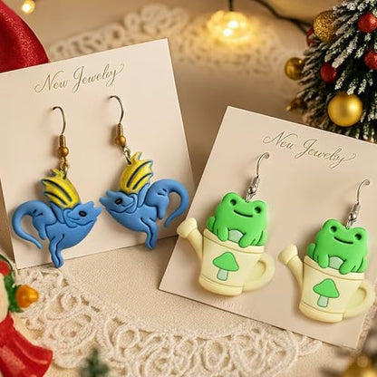 8 Pcs Cute Animal Polymer Clay Cutters Set - color: Accessory Cutte