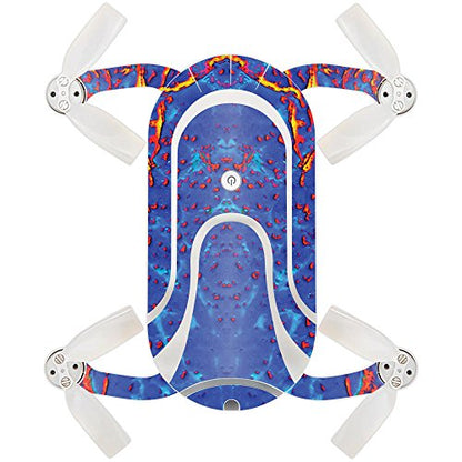 MightySkins Skin Compatible with ZEROTECH Dobby Pocket Drone – Melting | Protective, Durable, and Unique Vinyl Decal wrap Cover | Easy to Apply, Remove, and Change Styles | Made in The USA - color: Melting