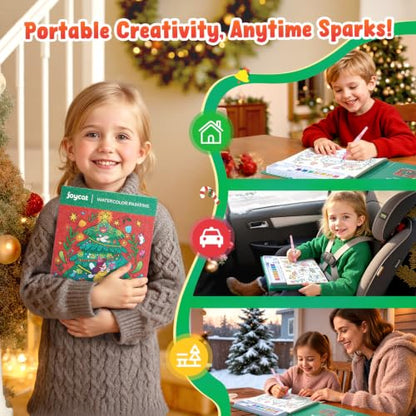 JoyCat Paint with Water Coloring Books for Toddlers (Christmas) - style: Christmas