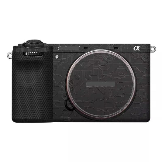 Alpha 6700 Camera Body Sticker Protective Skin Vinyl Film Decals Accessories for Sony A6700 (Circuit Black) - color: Circuit Black