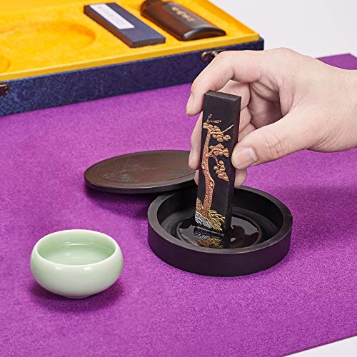 Chinese Calligraphy Set Japanese Calligraphy Kit for Beginner-Blue - color: Blue