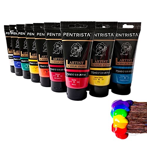 Professional Heavy Body Acrylic Paint Sets-20 Colors(75ml/2.54oz) - color: 20 colors