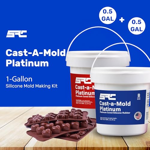 Cast-a-Mold Platinum 1 Gallon, Food Grade Silicone Rubber - size: 1 Gal