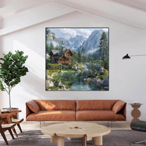 Dugsmgd Beautiful Landscape Diamond Art Kits for Adults,14x14 inch - color: Landscape