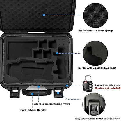 Lekufee Waterproof Hard Case for DJI Mavic 3 Pro, Mavic 3 Classic, Combo, DJI RC 2, RC N3/N2, Accessories(Case Only)