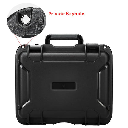 17in Heavy Duty Hard Case with DIY Customizable Foam Insert (15.4 x 11.5 x 7.2in Interior) - size: 16.9 x 14.2 x 8.1in