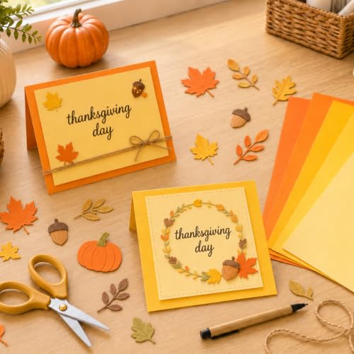 25 Pack Goefun Yellow Card Stock Paper 8.5 x 11 - color: Yellow