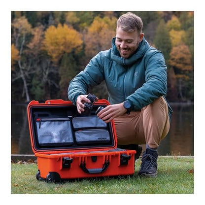 NANUK 935 Pro Photo Kit Camera Case, Waterproof Wheeled Hard Case, Carry-On