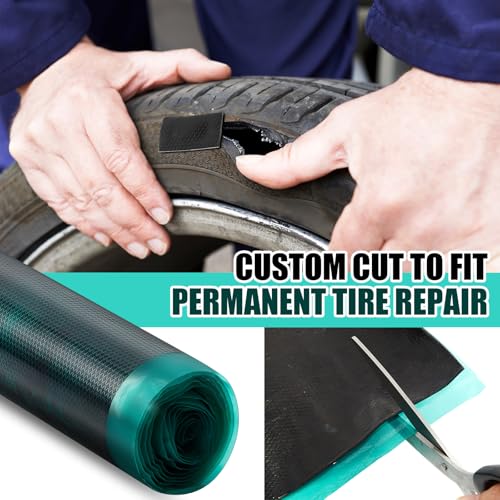 BBTO 1 kg Roll All Purpose Cushion Gum Raw Rubber Tire Repair, 10" Wide