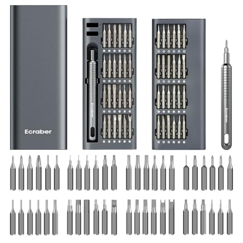 51-in-1 Mini Precision Screwdriver Sets, Portable Magnetic Mini Repair Tool Kit for Phone, Computer, Watch, Laptop, Macbook, Ring Doorbell, Eyeglass, Electronic, Screw Driver