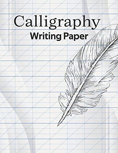 Calligraphy Writing Paper: Blank Lined Handwriting Calligraphy Practice Sheets