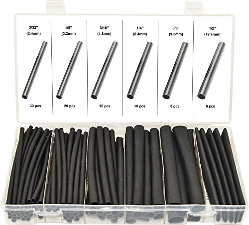 SWORDFISH 61200-Dual Wall Adhesive Lined Heat Shrinkable Tubing Assortment