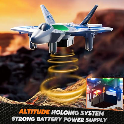 Remote Control Airplane Drone for Kids 8-12, Outdoor Flying Toy for Boys - size: L0718