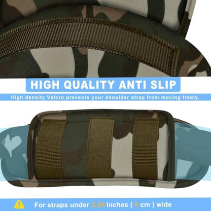 ZINMARK Professional Tactical Vest Shoulder Pad,Backpack Pad,Camouflage（I） - color: Camouflage-green