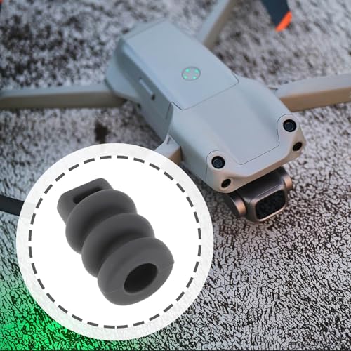 4PCS Gimbal Shock Absorber Balls Black Rubber Compatible with DJI Mavic Air 2 Air 2S