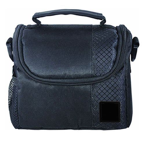 eCostConnection Small Soft Padded Camera Equipment Bag/Case For Canon, Nikon, Sony, Samsung, Olympus, Pentax, Panasonic & More… + Microfiber Cloth