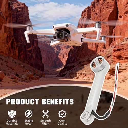 Mini 3 Drone Motor Arm Assembly Replacement Back Left Arm, Compatible with DJI Mini 3 Spare Parts - style: Back Left