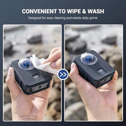 JJC Silicone Case for DJI Osmo 360 Only,Anti-Scratch Anti-Slip Dustproof