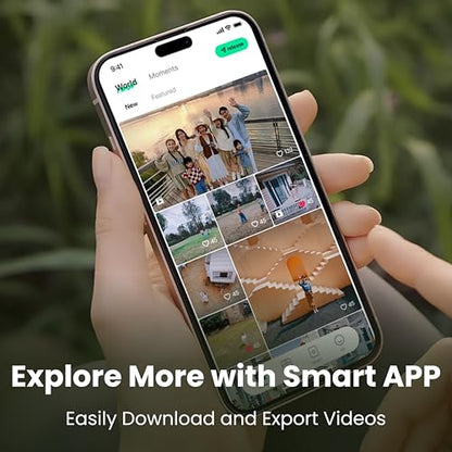 HOVERAir X1 Drone with Camera, Follow-me Drone with Self-Flying Mode - color: Black, size: Combo Plus