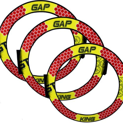 Drone Obstacle Course Kit By Gap King, Includes Pro Race Hoop Size, Perfect for Competition FPV Racing of drones or model aircraft Game Loop Gate Set (3 Pack) - size: 3 pack