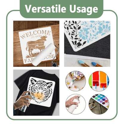 Willow Tree Stencil, Reusable Painting Template, DIY Home Decor - style: Willow Tree
