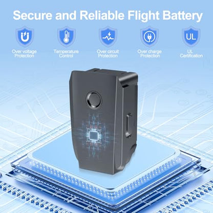 Fantasyo Mavic 2 Battery, 3850mAh Intelligent Flight Battery Replacement (1 Pack), Compatible with DJI Mavic 2 Pro/Zoom/Enterprise & Enterprise Advanced