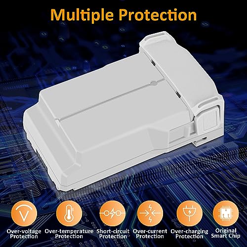 Mini 3 Battery Rechargeable 1 Packs 3850mAh Replace for Mini 3/Mini 3 Pro Battery Compatible with DJI Mini 3/Mini 3 Pro Drone