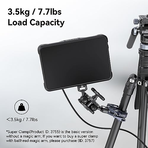 SMALLRIG Super Clamp, Camera Mount with 1/4'' and 3/8'' Threaded Holes - size: Small