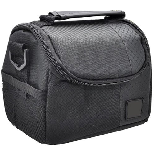 eCostConnection Small Soft Padded Camera Equipment Bag/Case For Canon, Nikon, Sony, Samsung, Olympus, Pentax, Panasonic & More… + Microfiber Cloth