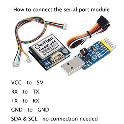 BN-880 GPS Module U8 with Flash HMC5883L Compass + GPS Active Antenna Support GPS Glonass Beidou Car Navigation for Arduino Raspberry Pi Aircraft Pixhawk APM Flight Controller