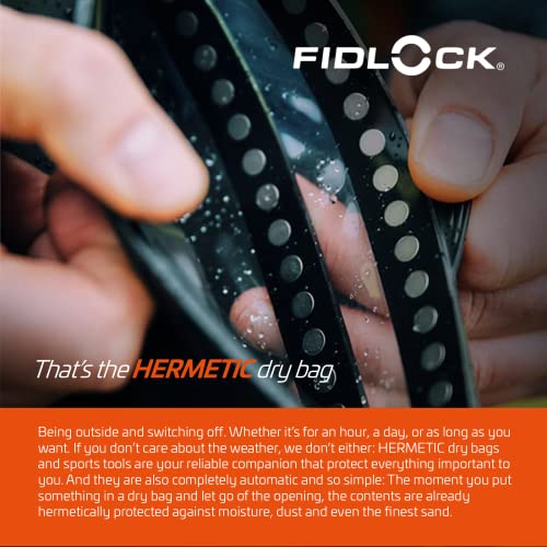 FIDLOCK Hermetic Dry Bag Flexible Magnetic Bag, Maxi, Transparent - color: Transparent, size: Maxi